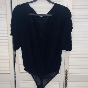 Free People black bodysuit